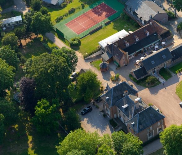 Domaine du Chateau de Drancourt_vue aerienne domaine_Estréboeuf_Somme_Picardie